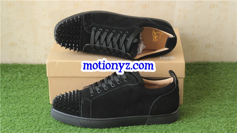 Christian Louboutin Sneaker Black Suede